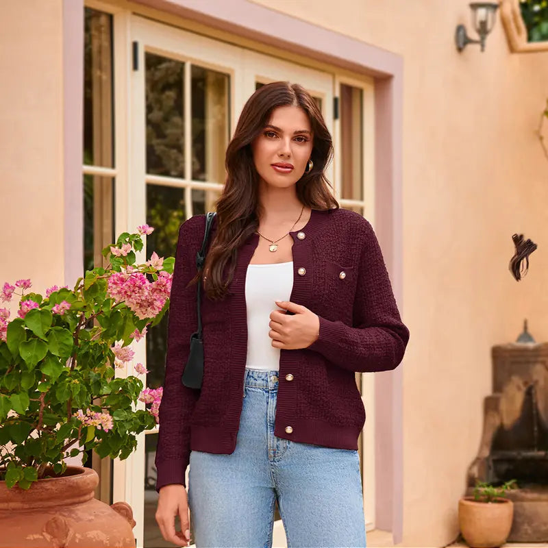 GRACE KARIN Women’s Knit Cardigan with Pockets