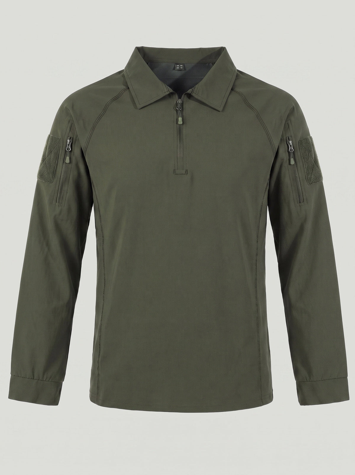 KZZ Men's Long-Sleeve Polo