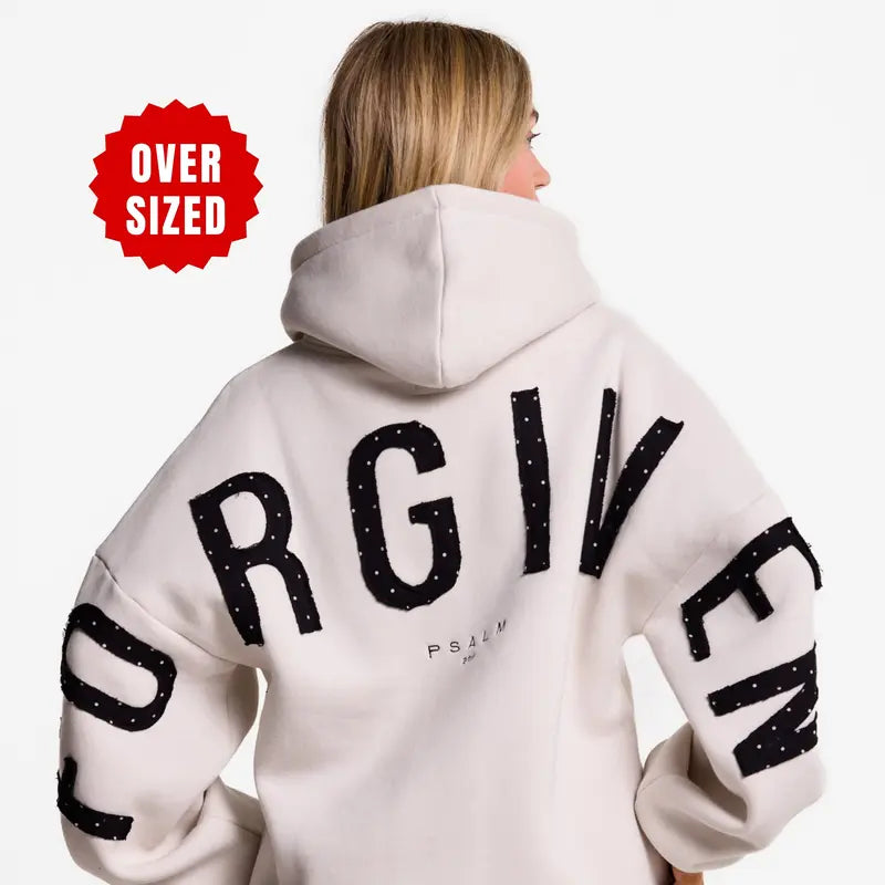 GLO Kingdom Essential Hoodie Patchwork Oversized Unisex