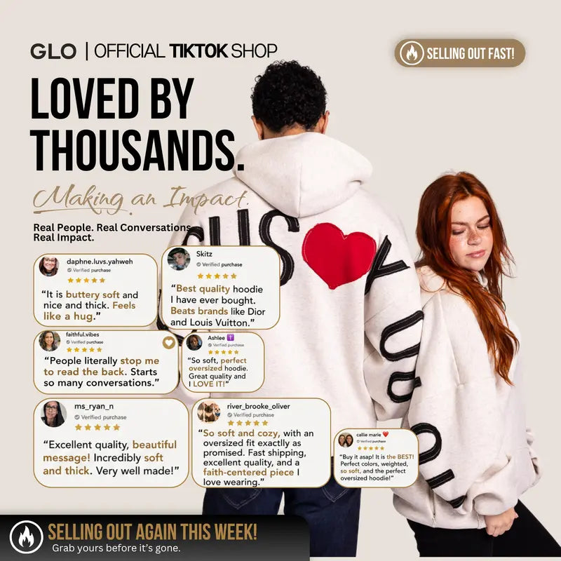 GLO Kingdom Essential Hoodie Patchwork Oversized Unisex