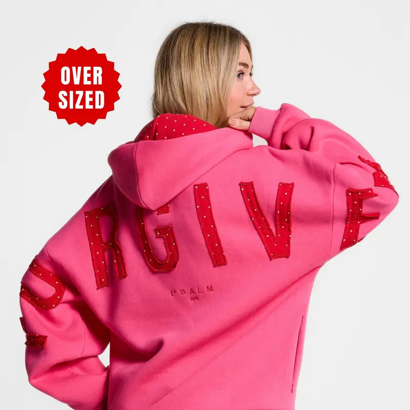 GLO Kingdom Essential Hoodie Patchwork Oversized Unisex