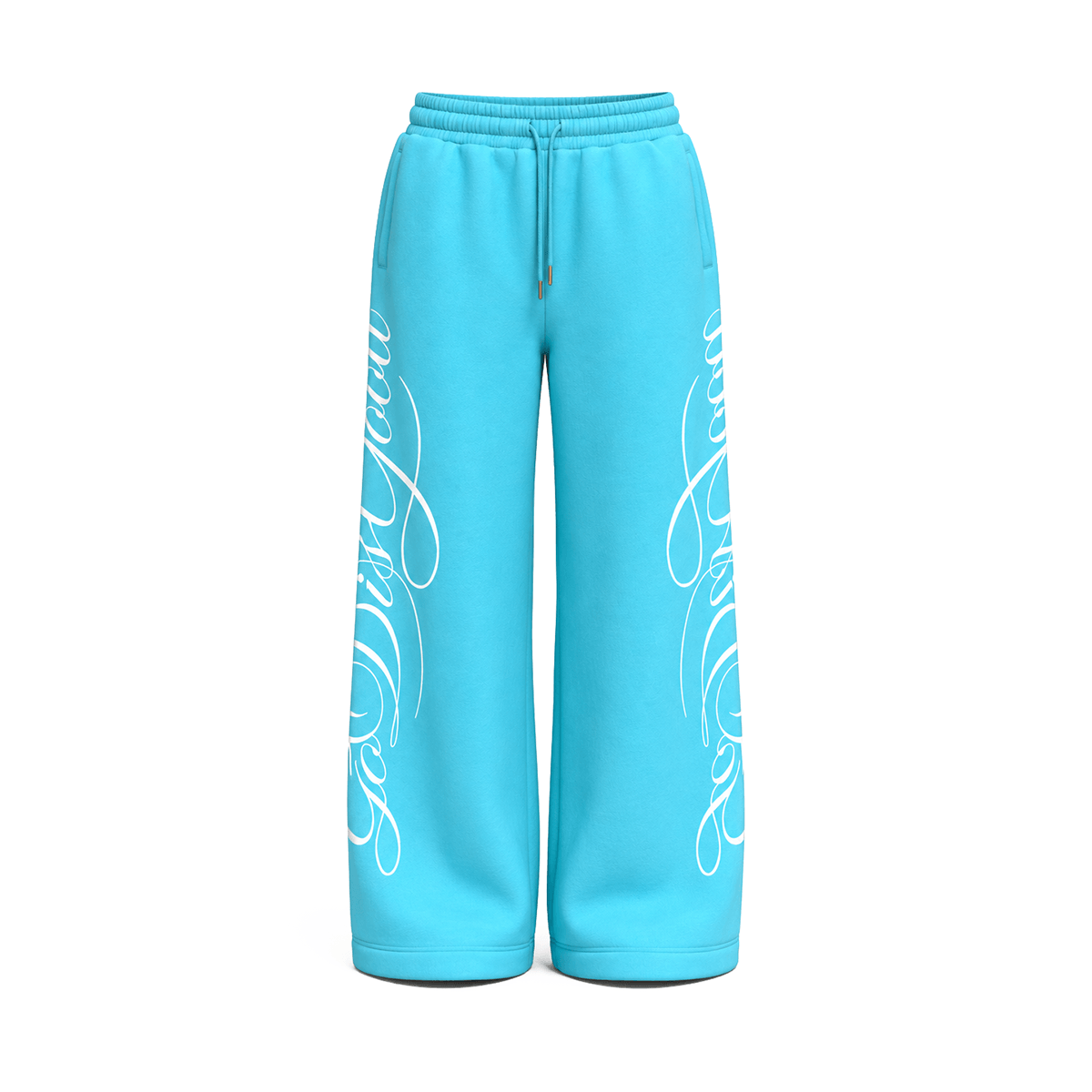 Graffiti Leopard Baggy Sweatpants