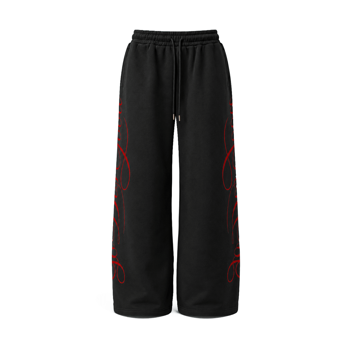 Graffiti Leopard Baggy Sweatpants